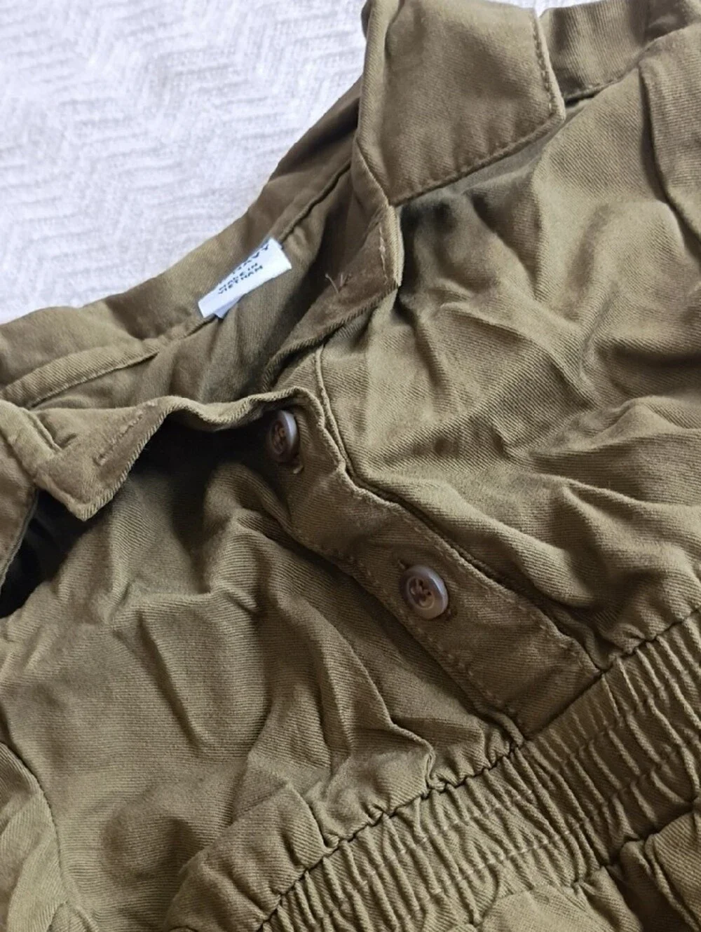 Old Navy Olive Utility One-Piece Jumpsuit for Kids